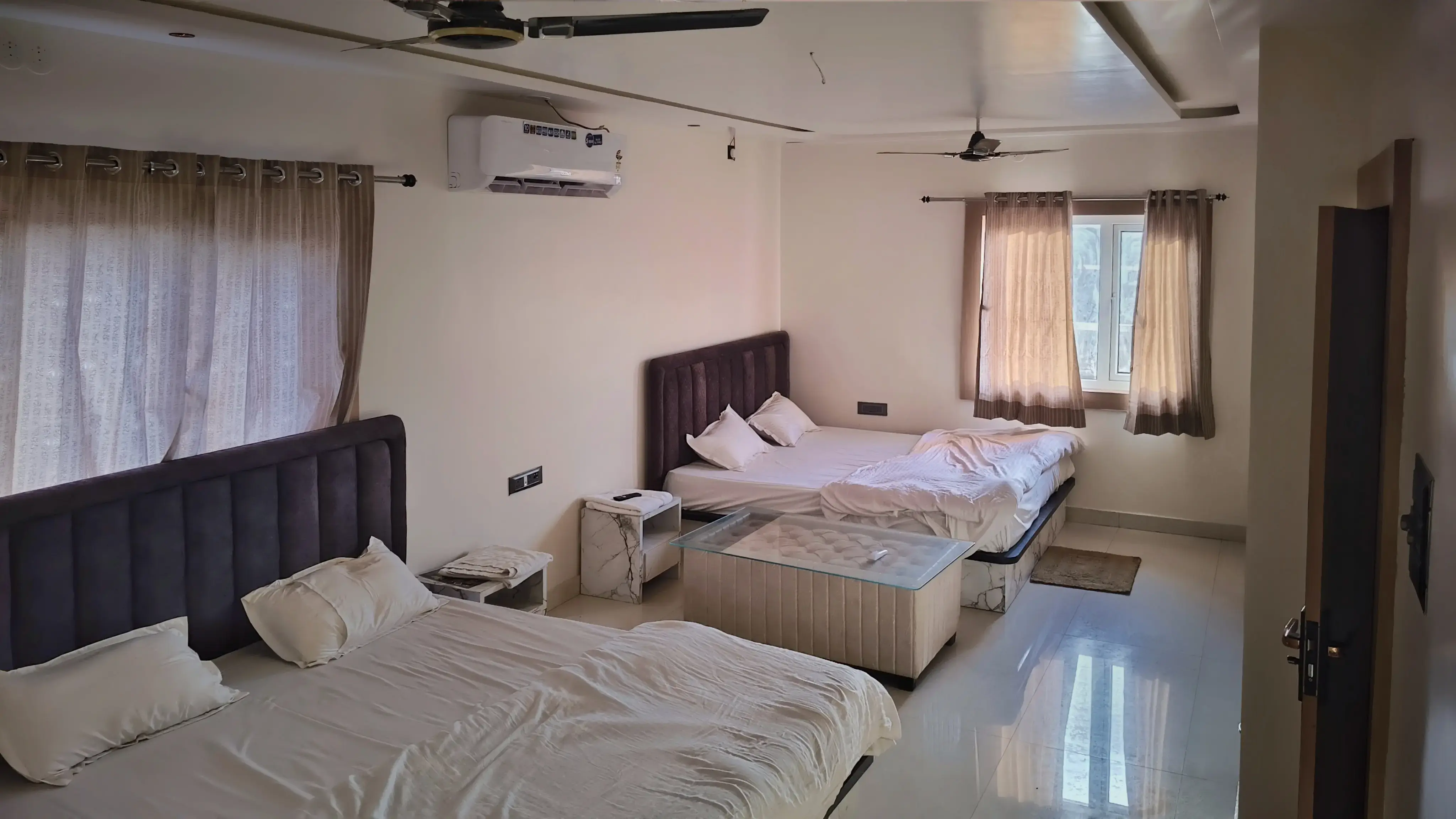 Luxury Maharaja suite bedroom interior
